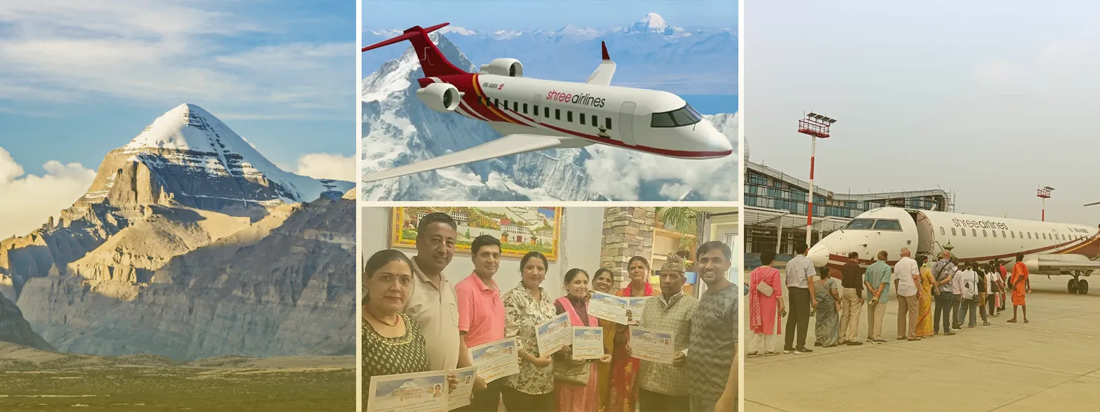 Kailash Mansarovar Aerial Darshan by Charter Flight